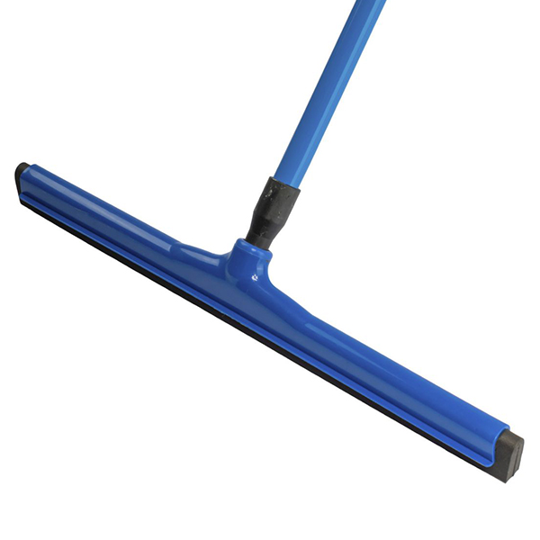 Seca piso plástico barre agua 55 cm completo azul