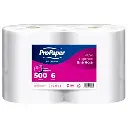 [PAPHIGJUM010] Papel higiénico jumbo ProPaper una hoja pack 6x500 m.webp