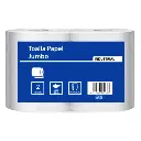 Toalla de papel una hoja jumbo XXL pack 2x190 m