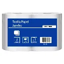 Toalla de papel una hoja jumbo XXL pack 2x190 m