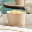 Pote kraft 12 oz Deandespac pack 25 uds.