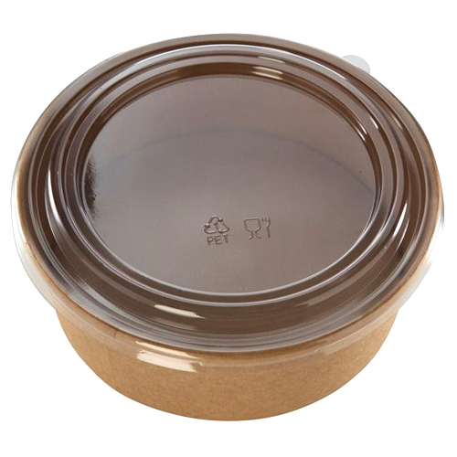 Tapa bowl kraft 500, 750, 1000 cc embalaje 300 uds.