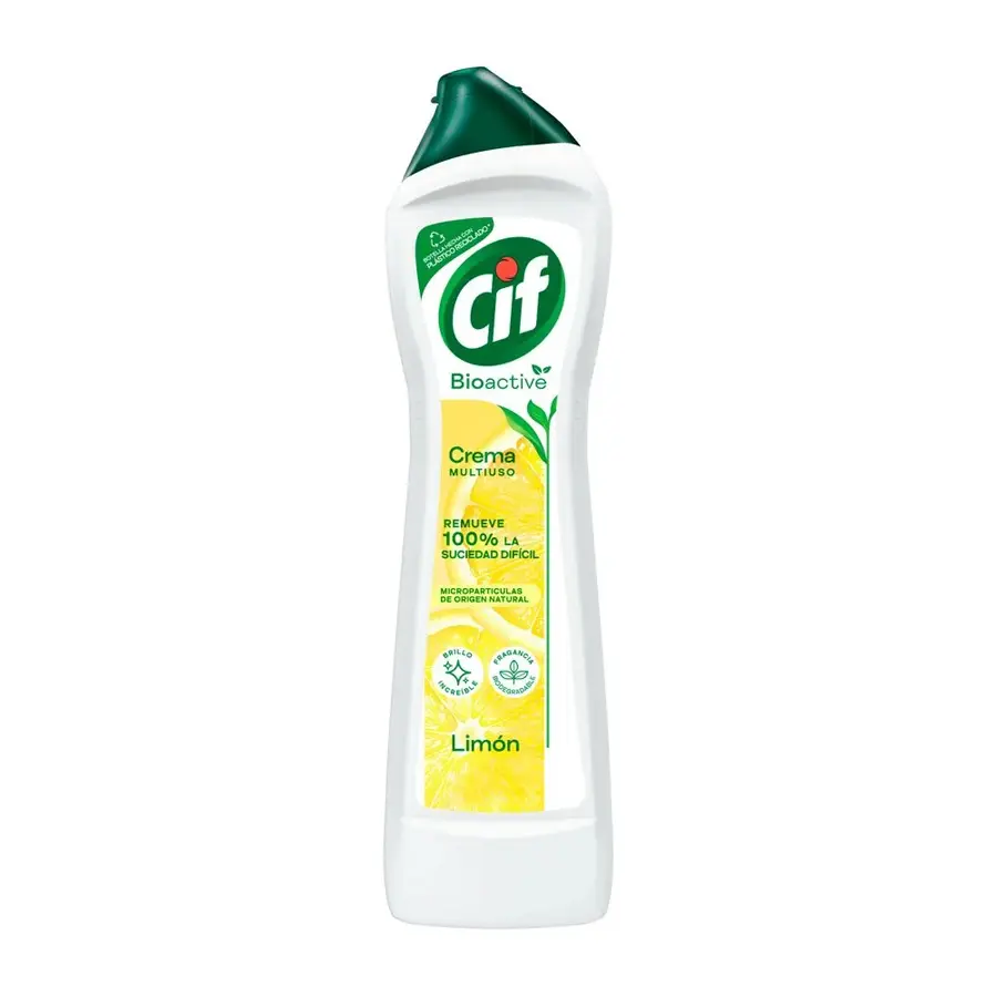 [LIMPCREM006] Limpiador en crema Bioactive 750 ml CIF (Limón)