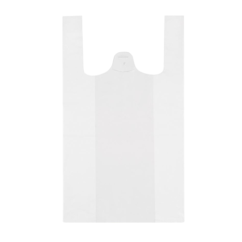 [BOLCAMIBL026] Bolsa camiseta blanca 60x70 cm pack 100 uds. 