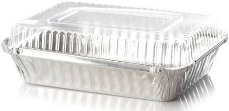Contenedor de aluminio C30 con tapa Domo pack 20 uds. 