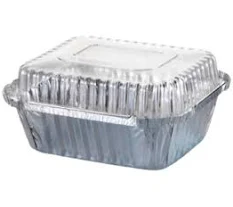Contenedor de aluminio C10 con tapa Domo pack 20 uds. 