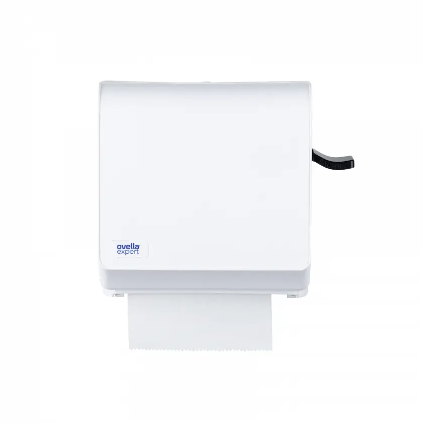 Dispensador de toalla de papel Ovella palanca blanco PLUS