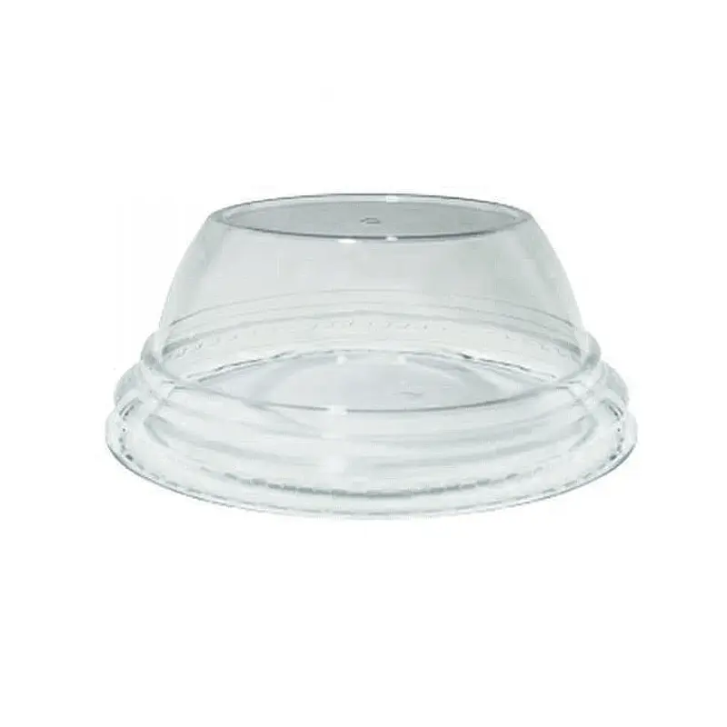 [ENVTERTAP051] Tapa de plástico cúpula apilable 12/16 oz perforada 95 mm (pack 100 uds. / caja 1000 uds.)