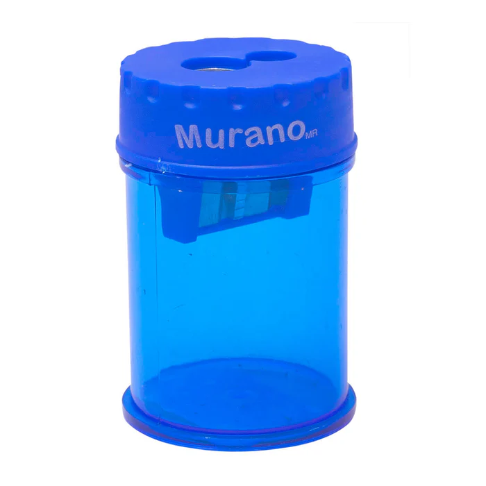 [SACAPUNTA005] Sacapunta metálico con depósito 2 orificios MURANO