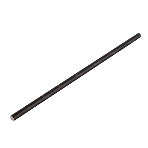 [BOMPAPSNV040] Bombilla de papel negra pack 500 uds.