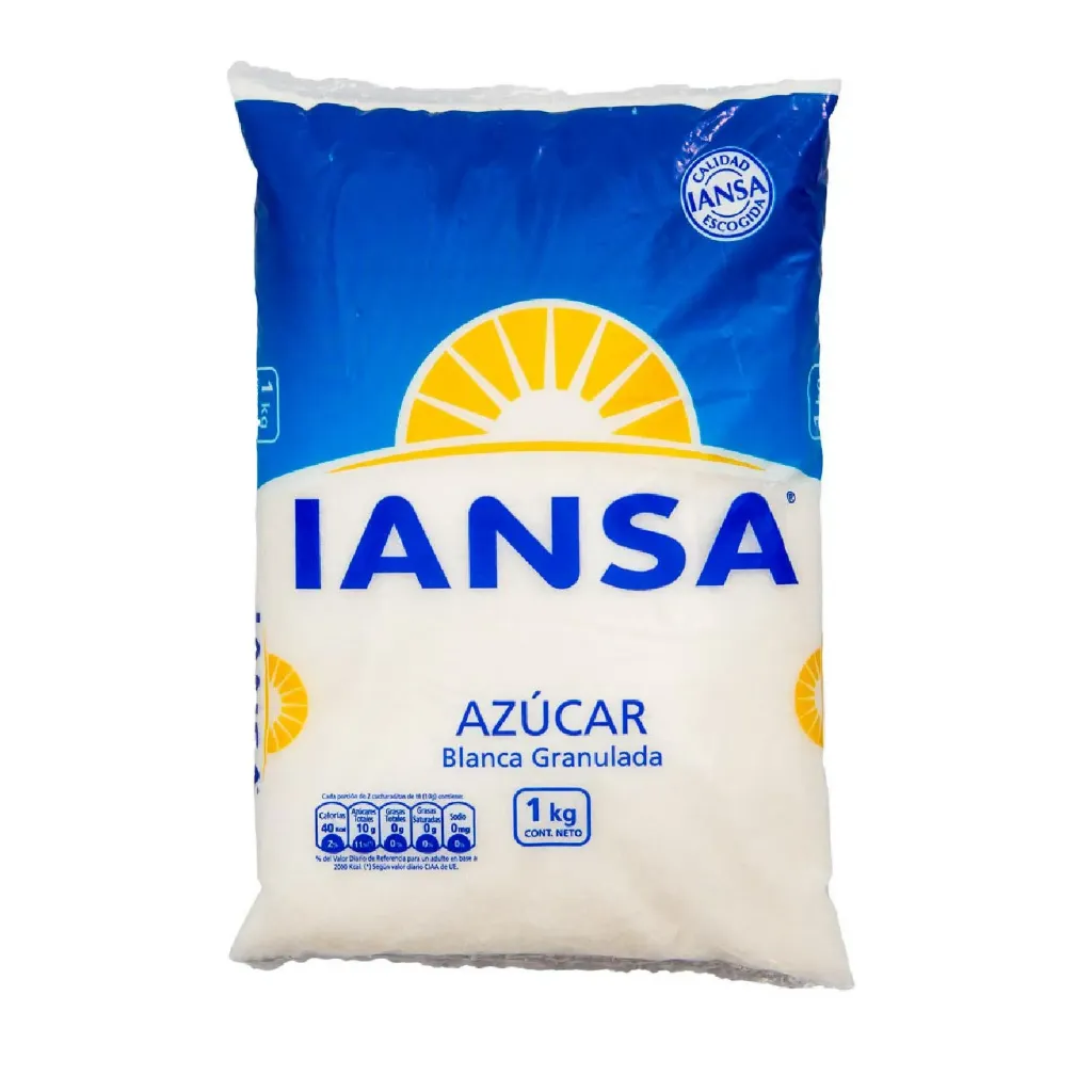 Azúcar blanca IANSA 1kg