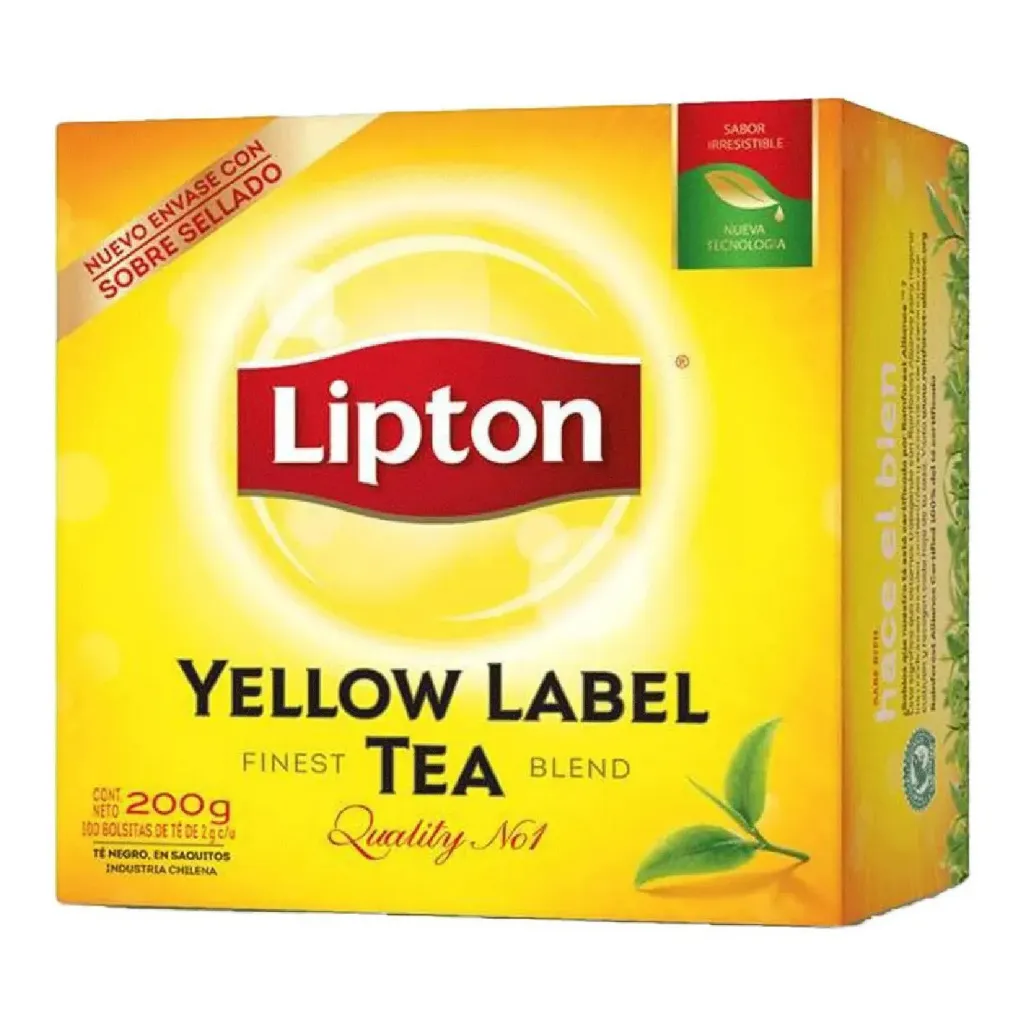 [DESPENS010] Té Yellow Label caja 100 bolsitas LIPTON