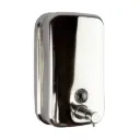 Dispensador de jabón metálico vertical 1 litro