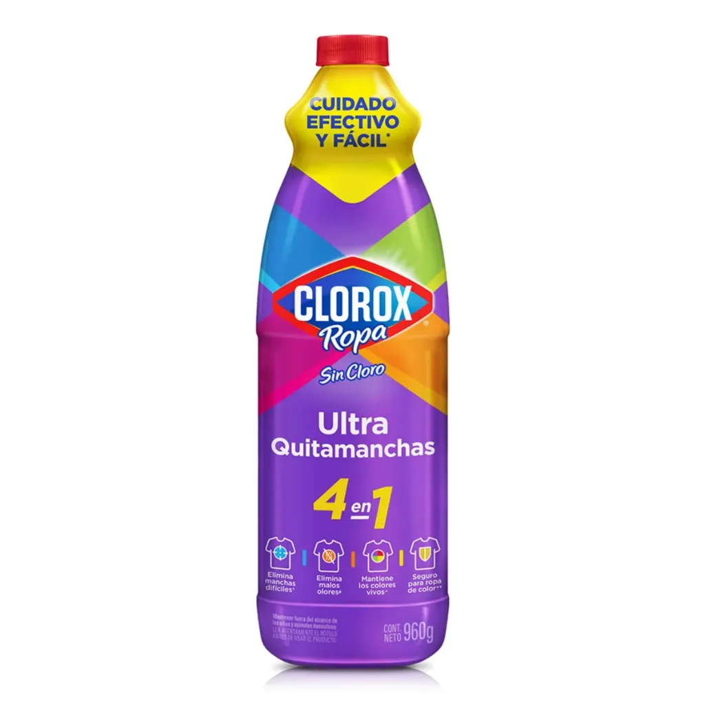 Quitamanchas CLOROX Colores Vivos Botella 960 g