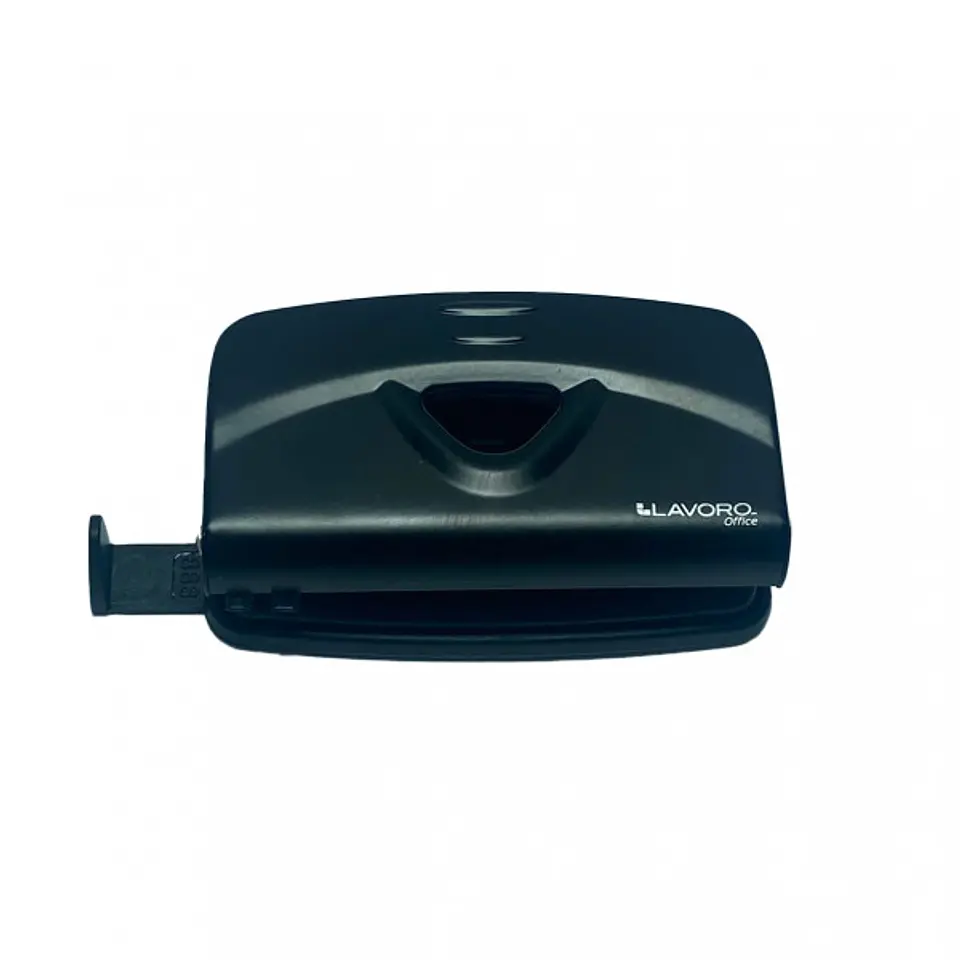 [PERFORA010] Perforadora pequeña metal negra 10 hojas LAVORO