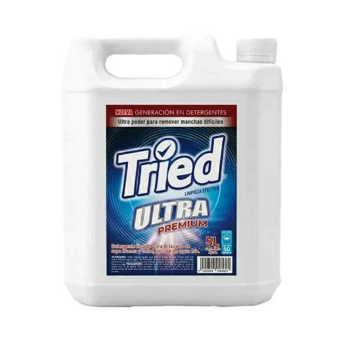 Detergente ropa Ultra con suavizante 5 litros TRIED