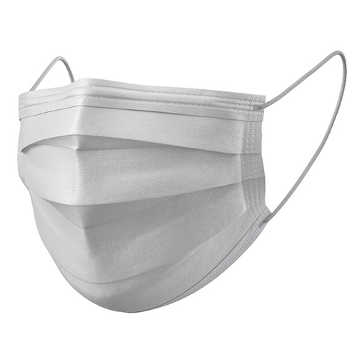 [MASMED005] Mascarilla 3 pliegues EMBALAJE 20X50 uds. (Blanco)