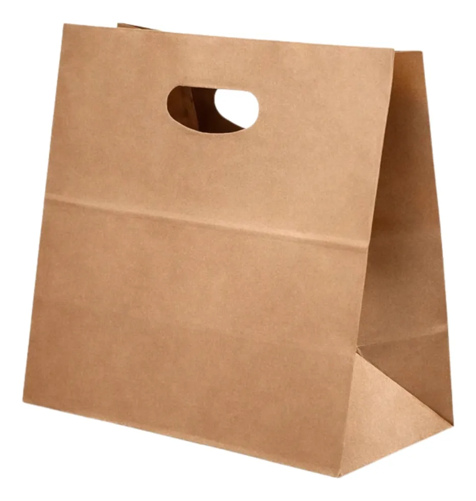 [BOLPAPKRA066] Bolsa de papel kraft manilla riñon 27x14,5x28 cm EMBALAJE 300 uds.