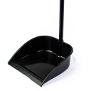 Pala de basura mango plástico negro