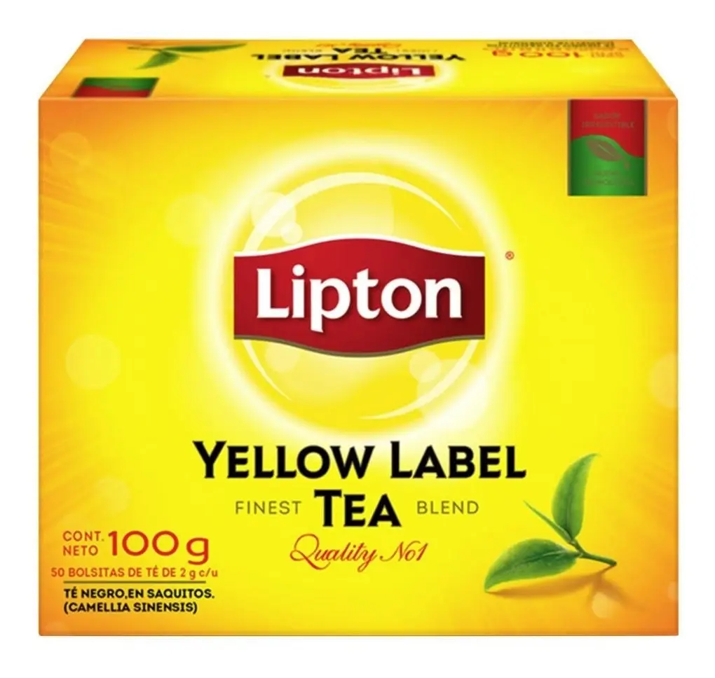 [DESPENS011] Té Yellow Label caja 50 bolsitas LIPTON