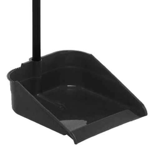 [ARTESAVAR370] Pala de basura mango madera 66 cm ULTRA CLEAN (Negro)