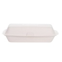 Porta hot dog compostable 9,5x21 cm 550 ml embalaje 300 uds. DPS