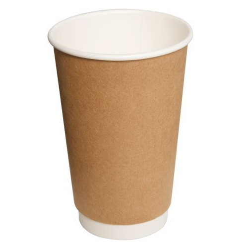 [POLVASDOB030] Vaso kraft doble capa 16 oz (pack 25 uds. / caja 500 uds.)