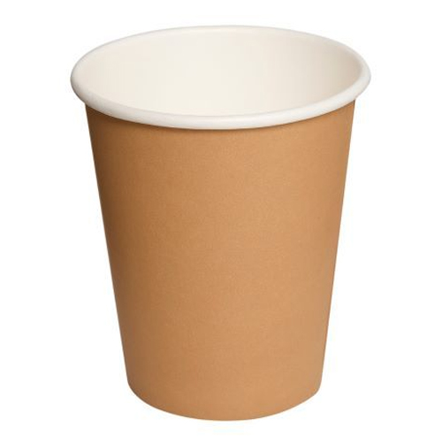 [POLVASUNA025] Vaso kraft una capa 8 oz pack 50 uds.