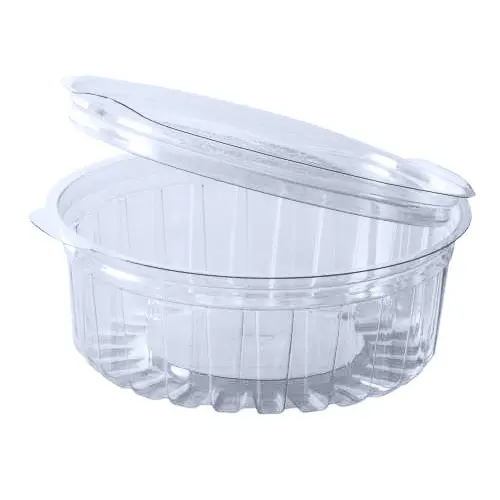 Pote plástico bisagra liso 225 gr. (40-8 FL) EMBALAJE 600 uds.