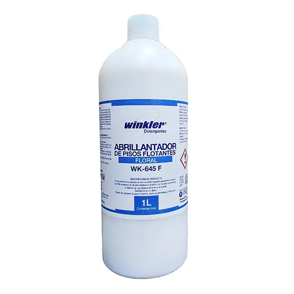 [LIQABRILLPIFLO010] Abrillantador pisos flotantes floral 1 litro WK-645 F WINKLER 