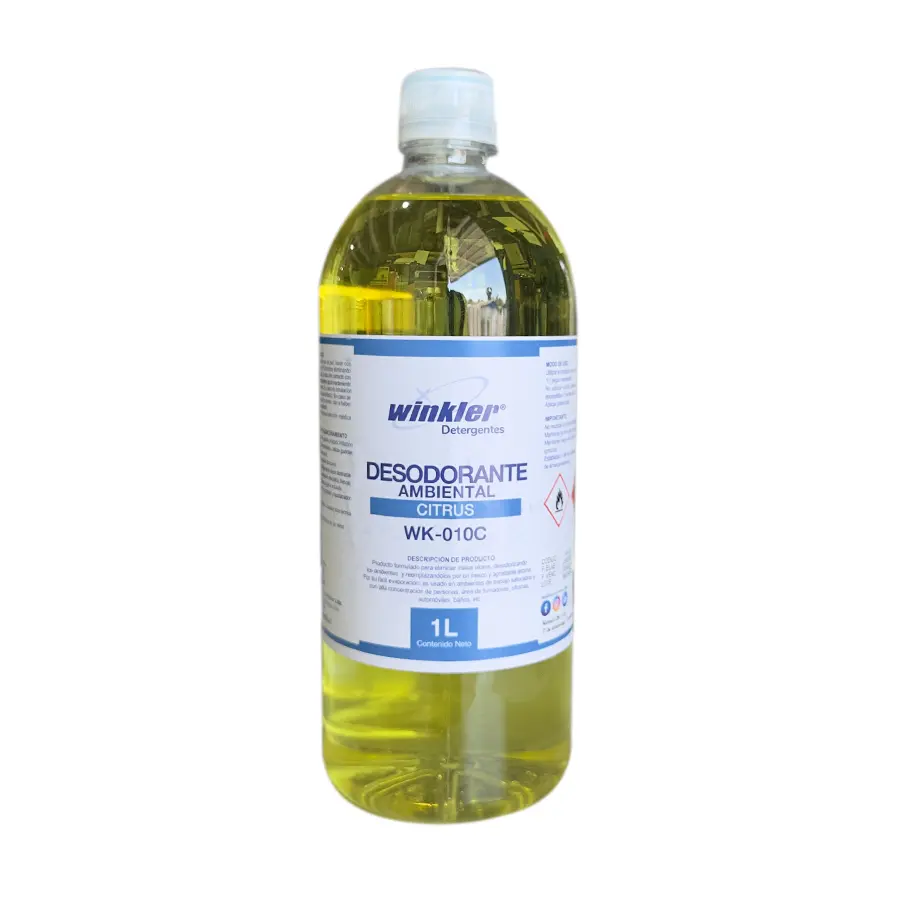 [LIQDESODAMBI010] Desodorante ambiental citrus 1 litro WK-010 C WINKLER