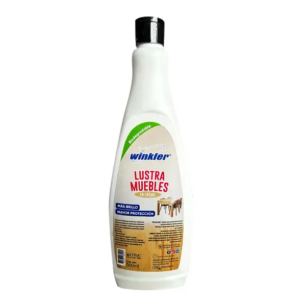 [LIQLIMCRE010] Lustramuebles en crema 500 ml WK-580 WINKLER
