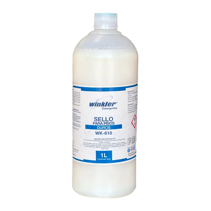[LIQSELLADPIS005] Sello para pisos duros 1 litro WK-618 WINKLER (botella / caja 20 botellas)