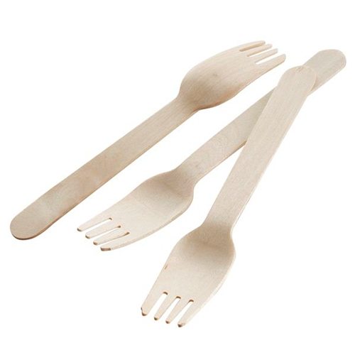 Tenedor de madera 165 mm EMBALAJE 1000 uds. DPS