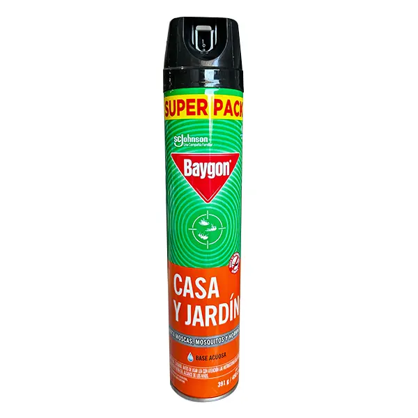 [AEROSOL035] Insecticida aerosol 450 cc casa y jardín BAYGON