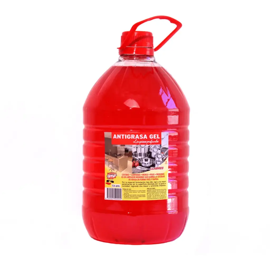 Antigrasa gel 5 litros LLABRÉS