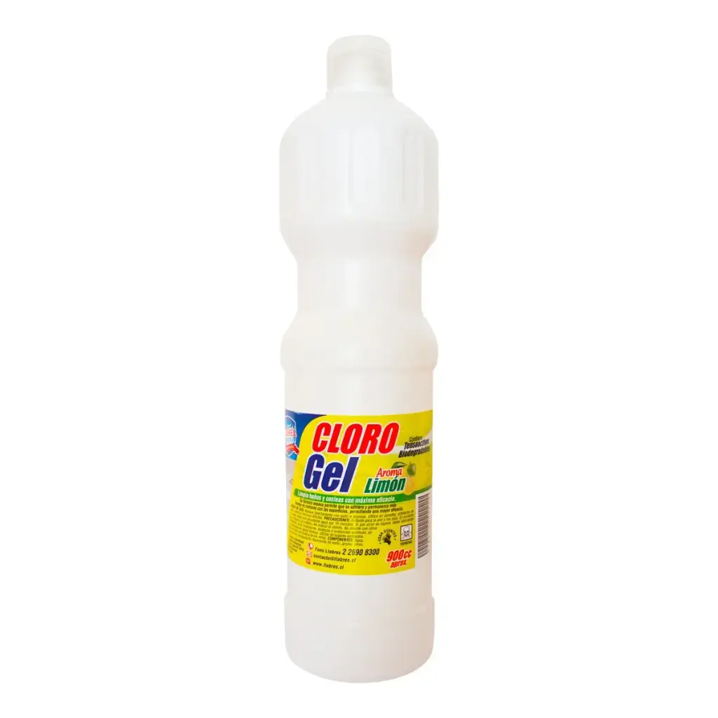 Cloro gel aroma limón 900 cc LLABRÉS