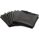 Bolsa de basura negra Plana 80x110 cm pack 10 uds. 