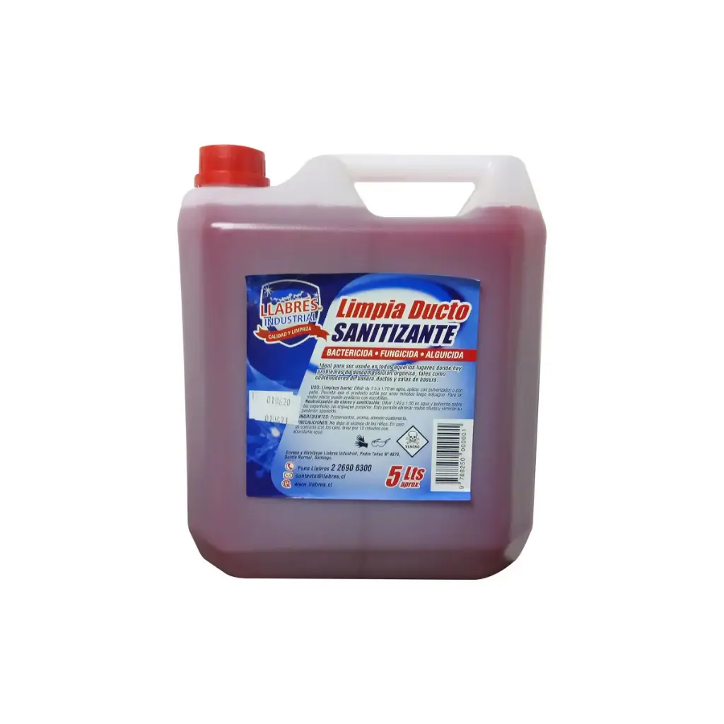 [LLABRMUJ4] Limpiador de ducto sanitizante 5 litros LLABRÉS 