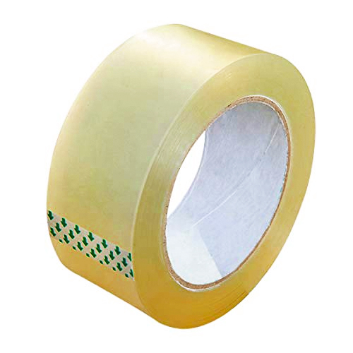 Cinta de embalaje transparente 45 mm x 100 m pack 6 un.