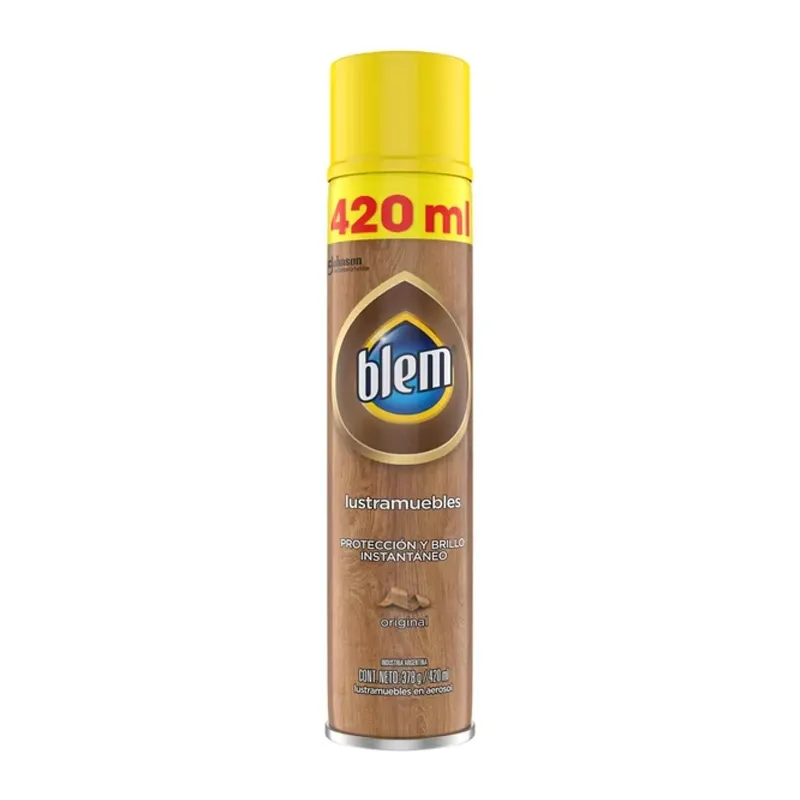 [LIQLIMCRE011] Lustramuebles aerosol original 420 cc BLEM