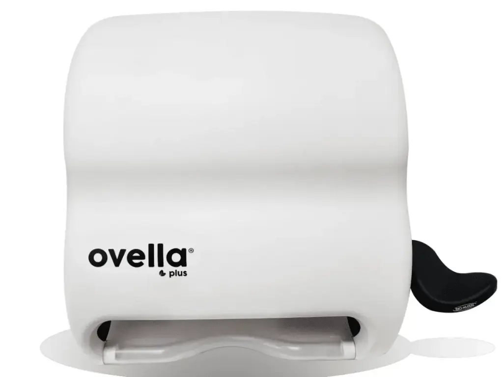Dispensador de toalla de papel Ovella palanca blanco PLUS