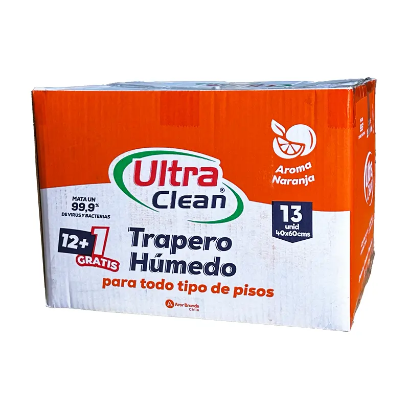 Trapero húmedo multisuperficie 40x60 cm EMBALAJE 12 x 13 uds. ULTRA CLEAN