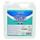 Desinfectante de superficies cuaternario 5 litros EMBALAJE x 4 uds. WK-705 LPU WINKLER