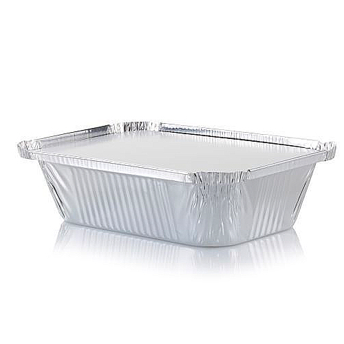 [ENVALU20C010] Contenedor de aluminio C20 L con tapa de cartón BVPACK pack 20 uds.