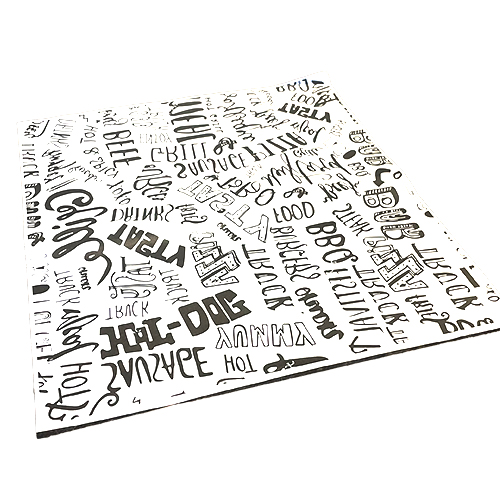 [ENVPAPANT020] Resma de papel antigrasa genérico 28x34 cm 500 uds.