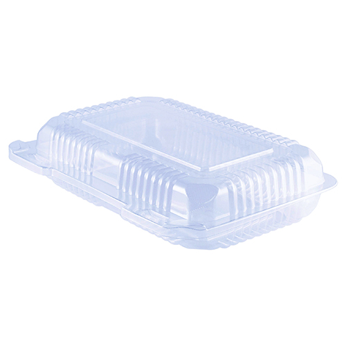[TERMOPLAS035] Envase termoformado PET 247 S ALT (3 rolls de sushi) DEANDESPAC pack 100 uds.