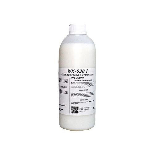 [LIQCERAACRIL005] Cera acrilica autobrillo incolora al 18% 1 litro WINKLER WK-630