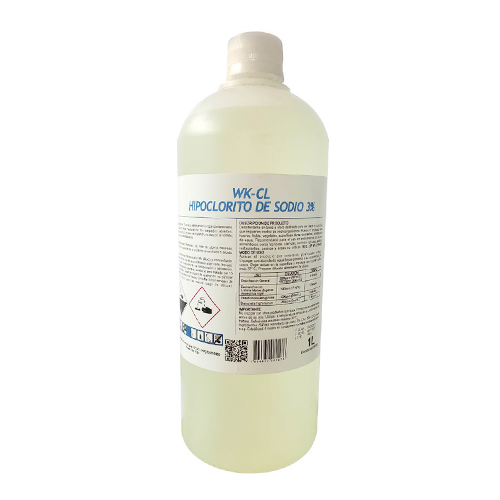 [LIQCLOHIP025] Cloro hipoclorito de sodio al 5% 1 litro WINKLER WK-CL5
