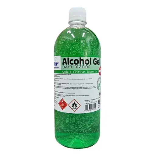 [LIQGELALC015] Alcohol gel 1 litro WK-117 WINKLER